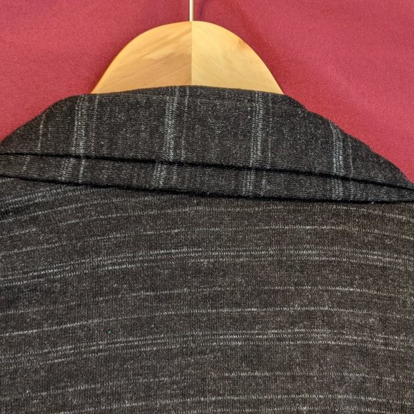 Grey Jacob Wrap Around Sweater - Picture 5 of 16